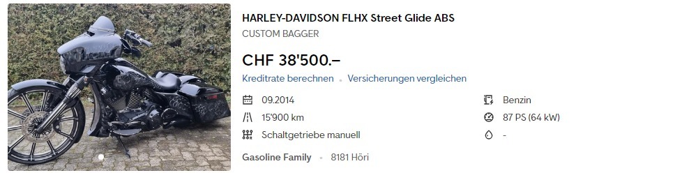 HARLEY-DAVIDSON FLHX Street Glide ABS